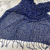 OLD NAVY WOMEN'S SCARF/SHAWL navy beige