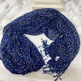OLD NAVY WOMEN'S SCARF/SHAWL navy beige