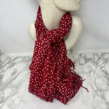 OLD NAVY WOMEN'S SCARF/SHAWL red white