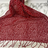 OLD NAVY WOMEN'S SCARF/SHAWL red white