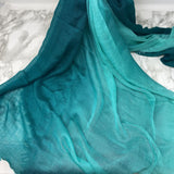 WOMEN'S SCARF/SHAWL teal green