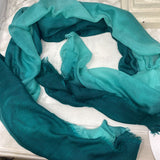 WOMEN'S SCARF/SHAWL teal green