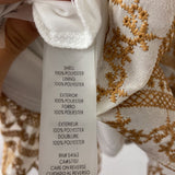 CALVIN KLEIN WOMEN'S SKIRT white camel S