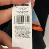 DESIGUAL WOMEN'S DRESS black multi S