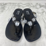 BRAVO BROWNS WOMEN'S SANDALS black clear 7