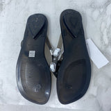 BRAVO BROWNS WOMEN'S SANDALS black clear 7