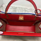 TORY BURCH WOMEN'S BAG red beige blue clear
