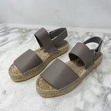 VINCE WOMEN'S SANDALS grey natural 7