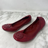 TORY BURCH WOMEN'S FOOTWEAR red 8.5