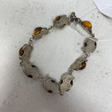 925 WOMEN'S BRACELET silver amber