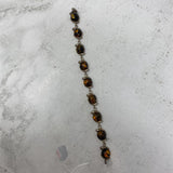 925 WOMEN'S BRACELET silver amber