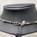 WOMEN'S NECKLACE silver red