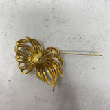 WOMEN'S BROOCH gold silver