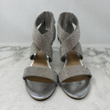 kelly & katie WOMEN'S HEELS silver 8.5