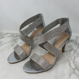 kelly & katie WOMEN'S HEELS silver 8.5