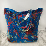 WOMEN'S BAG blue pink brown
