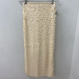 H&M WOMEN'S SKIRT cream XS