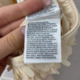 H&M WOMEN'S SKIRT cream XS