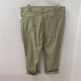 EDDIE BAUER WOMEN'S PLUS BOTTOM khaki 22W