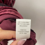 CAMI NYC WOMEN'S TANK/CAMI burgundy black S