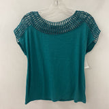 REITMANS WOMEN'S TOP emerald green M