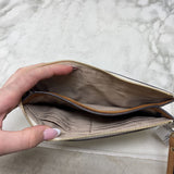 MICHAEL/Michael Kors WOMEN'S WALLET/WRISTLET cream gold