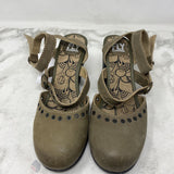 FLY LONDON WOMEN'S HEELS olive 38