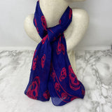 ALEXANDER MCQUEEN WOMEN'S SCARF/SHAWL purple pink