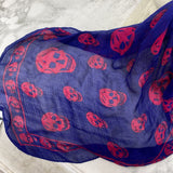 ALEXANDER MCQUEEN WOMEN'S SCARF/SHAWL purple pink