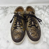 JIMMY CHOO WOMEN'S SNEAKERS snakeskin 39