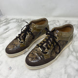 JIMMY CHOO WOMEN'S SNEAKERS snakeskin 39