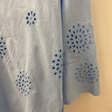 ZARA WOMEN'S BLOUSE/SHIRT blue M