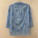 ZARA WOMEN'S BLOUSE/SHIRT blue M