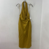 ZARA WOMEN'S DRESS mustard S