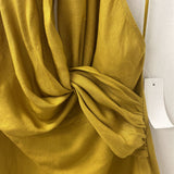 ZARA WOMEN'S DRESS mustard S