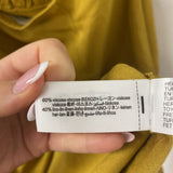 ZARA WOMEN'S DRESS mustard S