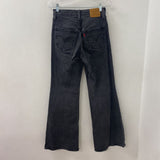 LEVI WOMEN'S JEANS charcoal XS/26