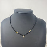 VALENTINE ROUGE WOMEN'S NECKLACE black gold