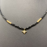 VALENTINE ROUGE WOMEN'S NECKLACE black gold