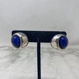 925 WOMEN'S EARRINGS silver blue