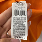 DESIGUAL WOMEN'S T-SHIRT orange navy black S