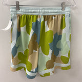 NIKE WOMEN'S SHORTS beige olive green M