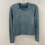 LULULEMON WOMEN'S ACTIVE TOP green grey 6