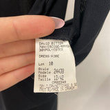 DAVID BITTON WOMEN'S SUIT/OUTFIT black S/M