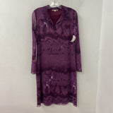 JACQUELINE CONOIR WOMEN'S DRESS purple 10