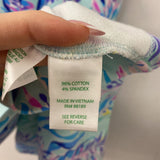lilly pulitzer WOMEN'S DRESS aqua pink green M