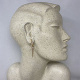 WOMEN'S EARRINGS gold clear