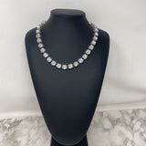 Banana Republic WOMEN'S NECKLACE clear silver