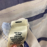BELLA DAHL WOMEN'S BLOUSE/SHIRT white blue pink M
