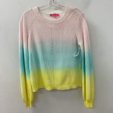 lilly pulitzer WOMEN'S SWEATER pink blue yellow M